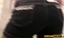 Hey girl your big booty takes this white guy's perverted big dick rough