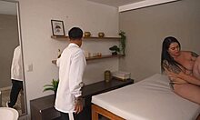 colombian masseur fucks curvy client while husband waits