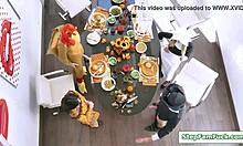 teen and stepmom enjoy family group time together