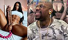 Big breast hard transgender cock damsel in distress gets her cock sucked off hard. ebony transgender cock with anal beads