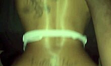 Post-shower amateur couple's intriguing doggystyle backshots