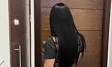 What a pathetic cuck you are watching your wife slurping cum after real man fucks her face!