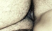 Closeup stepsister hard pussy fuck