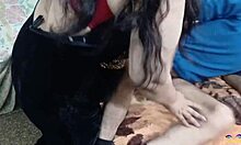 Step sister pantyhose anal fucked in doggy style hard and rough after spying on desi step brother who was found masturbating in bedroom