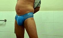Public toilet cock suck