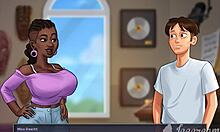 Summertime Saga: Hammering Music Teacher's Juicy Pussy Doggystyle