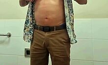 Public toilet cock suck