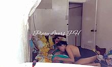 lasing with stepsister and i creampied her by surprise