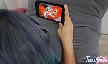 Innocent Latina Teen Begs For Rough Anal Gift