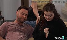 Leana lovings gets lured into taboo family foursome by milf stepmom