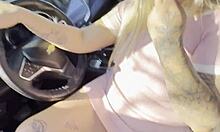 Stranger Helps Fix Car Then Outdoor Sex