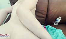 Blonde Curvy Coed Annie Archer Gives Hairy Rimjob And Gets Pounded