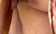 Wife Kneels Sucks Cock Gets Fucked Hard