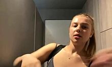 Extreme public multiple squirt in leggings