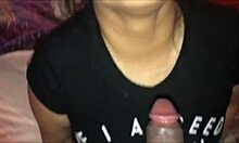 handicap latina maid sucks big black cock outdoors