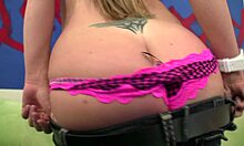 Busty Anita Blue Sucks A Huge Cock And Gets Tit Fucked By Him Before The End