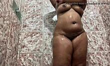 Negra no banho o natal chegou mais cedo