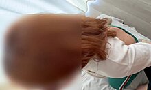 College girl rides teacher hard in motel to pass class