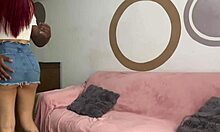 Did the cuckold spy through the window crack?