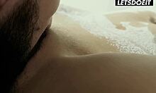 sexy babe sarah kay enjoys food fetish fuck