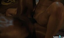 lesbian black panthers ana foxxx and scarlit scandal eating pussies
