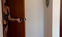 Horny latina wife begs for rough impregnation fuck