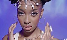 big booty ebony teen 18+ exposes her curvy naked body