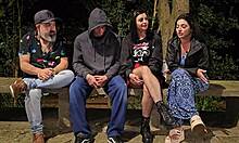 Topcast - entrevista gaby hotwife com monica lima e tigr�o no dogging do mirante da lapa