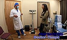 Dr tampa fingers selena sativa during first gyno exam