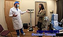 Dr tampa fingers selena sativa during first gyno exam
