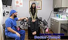 Dr tampa fingers selena sativa during first gyno exam