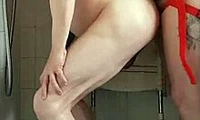 pegging boyfriends ass in kitchen cornfield and bathroom with ass to mouth