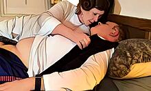 granny princess leia sucks han solo an ai animated adventure