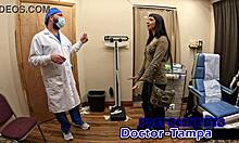 Dr tampa fingers selena sativa during first gyno exam