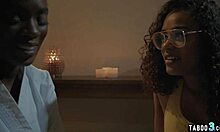 lesbian black panthers ana foxxx and scarlit scandal eating pussies