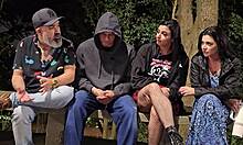 Topcast - entrevista gaby hotwife com monica lima e tigr�o no dogging do mirante da lapa