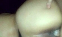 big ass latina fucked doggystyle in black lace thong