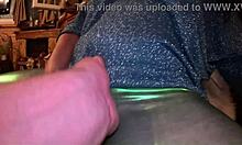 Shiny Leggings Cameltoe Dance Leads To Deepthroat