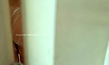 Guy spies on stepsister showering then gets sucked
