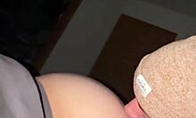 Caught outside in snow licking her ass and multiple cumshots