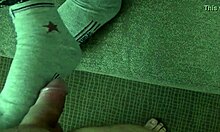 shana teen footjob with feet