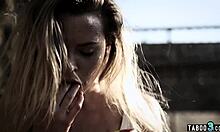 homeless teen cleaned and fucked by perv stranger