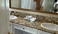 Guy spies on stepsister showering then gets sucked