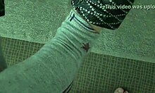 shana teen footjob with feet