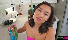 Kimmy kimm discovers the best way to get over her crush is to ride her stepbros huge cock - s32 e6