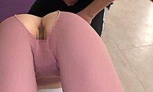 part 1 yoga instructor rips pants for anal