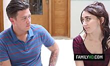 Tiny stepsister mandy muse takes anal lesson from stepbrother