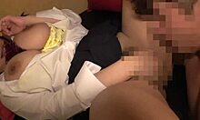 japanese busty school girl secret massage 13