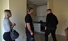 Rough anal with big ass blonde ends in creampie