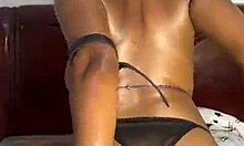ebony curves lead to intense garage squirting